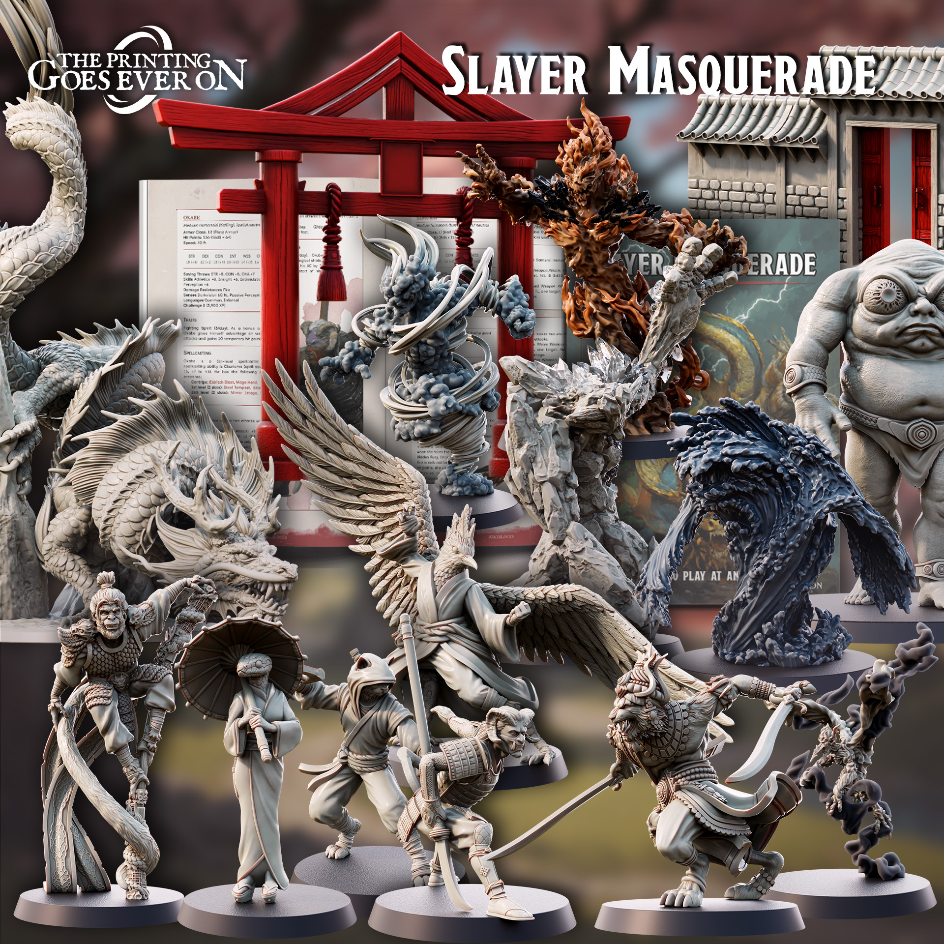 Slayer Masquerade - October 2024 - Complete Bundle